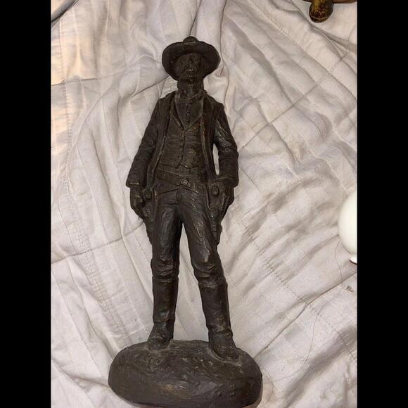 Vintage Rare H.G. Elmore Bronze Dipped Statue